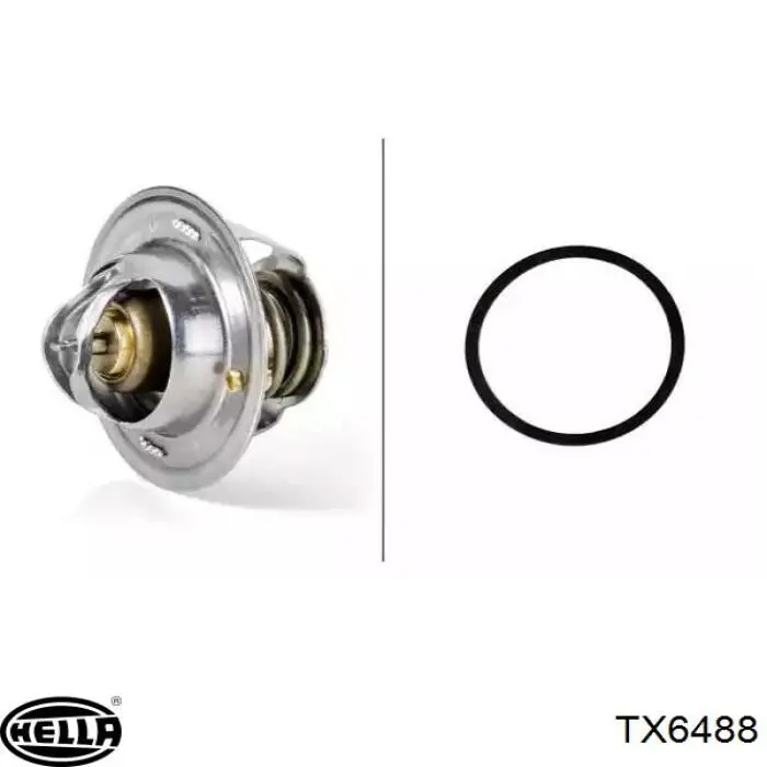 Купити TX6488 HELLA Термостат в корпусі