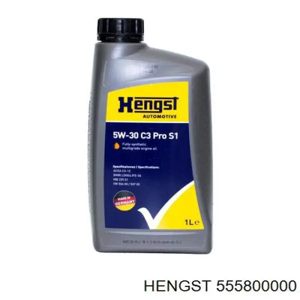 555800000 Hengst Масло двигуна