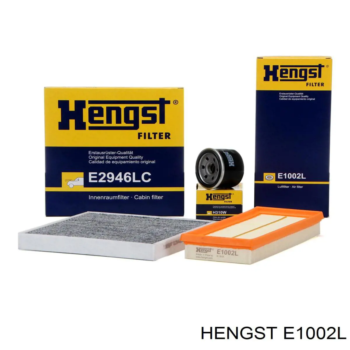 Повітряний фільтр E1002L Hengst
