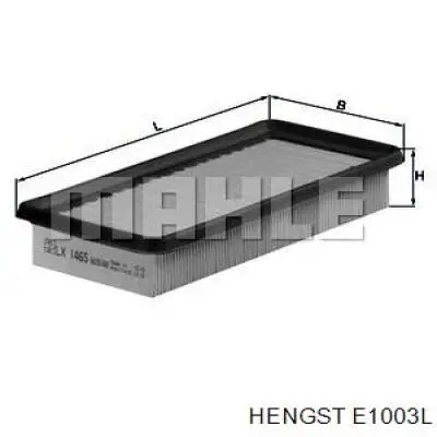 Фільтр повітряний Hengst E1003L