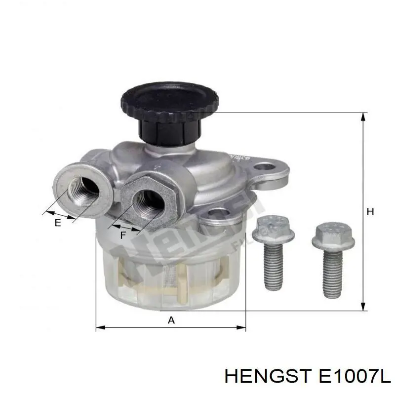E1007L Hengst Повітряний фільтр двигуна