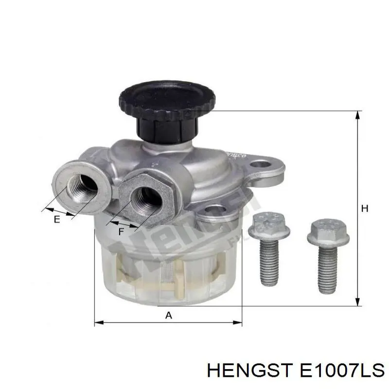 Фільтр повітряний насосу подачі вторинного повітря Hengst E1007LS ціна, від 59.01 USD