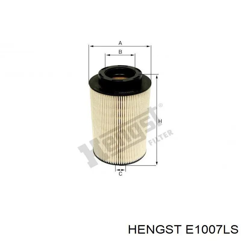 Фільтр повітряний насосу подачі вторинного повітря E1007LS Hengst