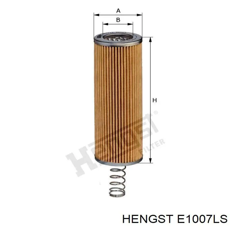 Фільтр повітряний насосу подачі вторинного повітря E1007LS Hengst