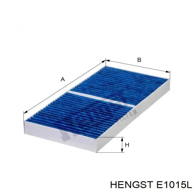 Фільтр повітряний Hengst E1015L