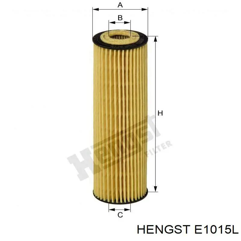 Повітряний фільтр E1015L Hengst