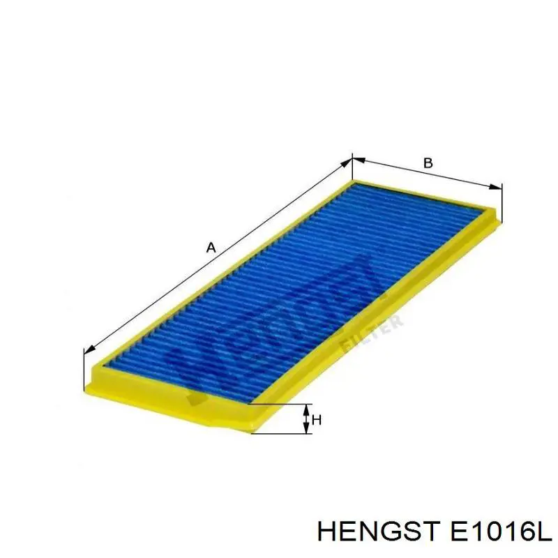 Повітряний фільтр E1016L Hengst