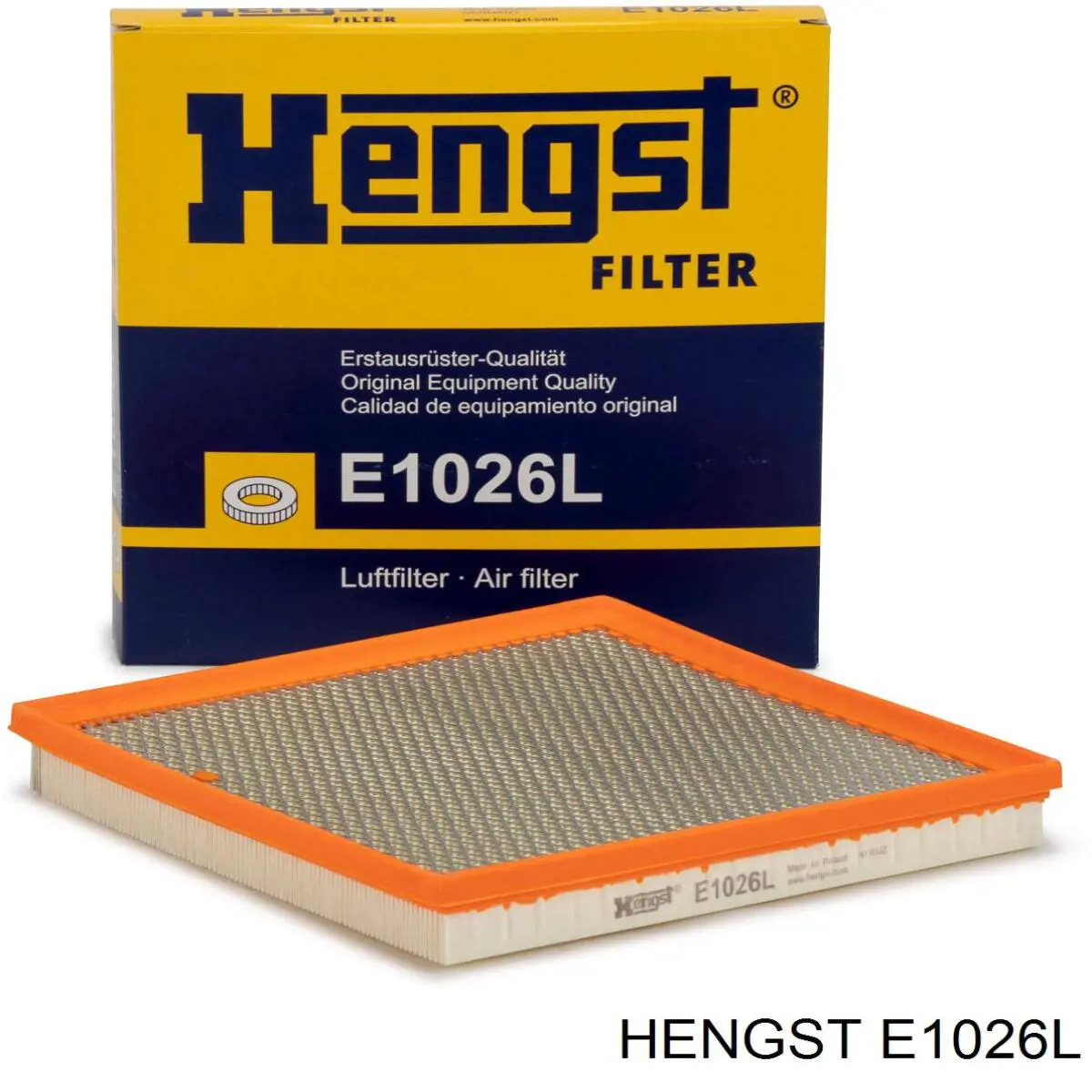 E1026L Hengst фільтр повітряний
