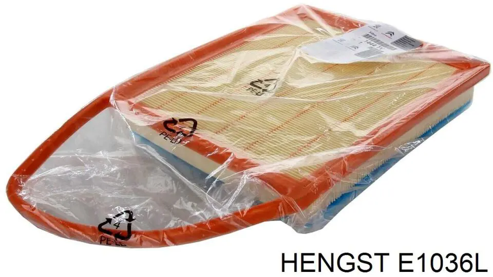 Повітряний фільтр E1036L Hengst