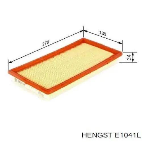 Купити A008 Vasco Filters Автомобільний фільтр повітря