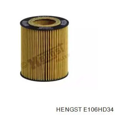 Масляний фільтр двигуна Hengst E106HD34 ціна, від 5.51 USD