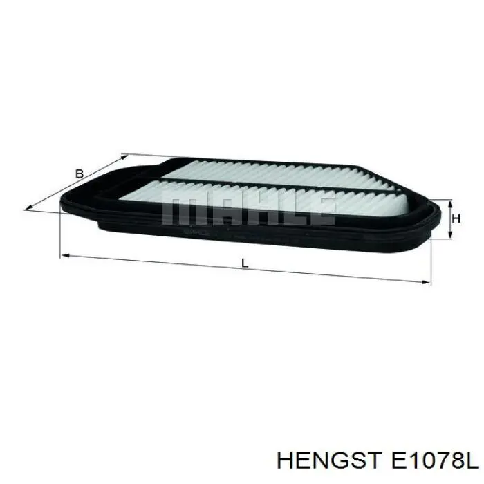 Купити E1078L Hengst Автомобільний фільтр повітря