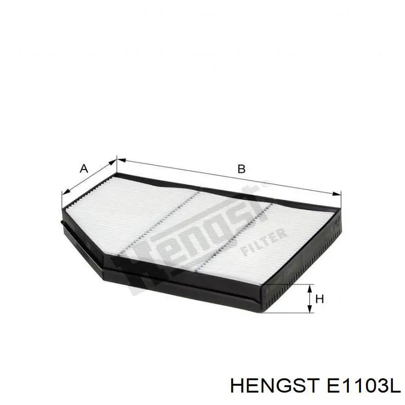 Фільтр повітряний Hengst E1103L