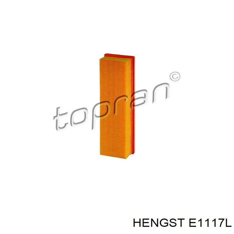 Повітряний фільтр E1117L Hengst