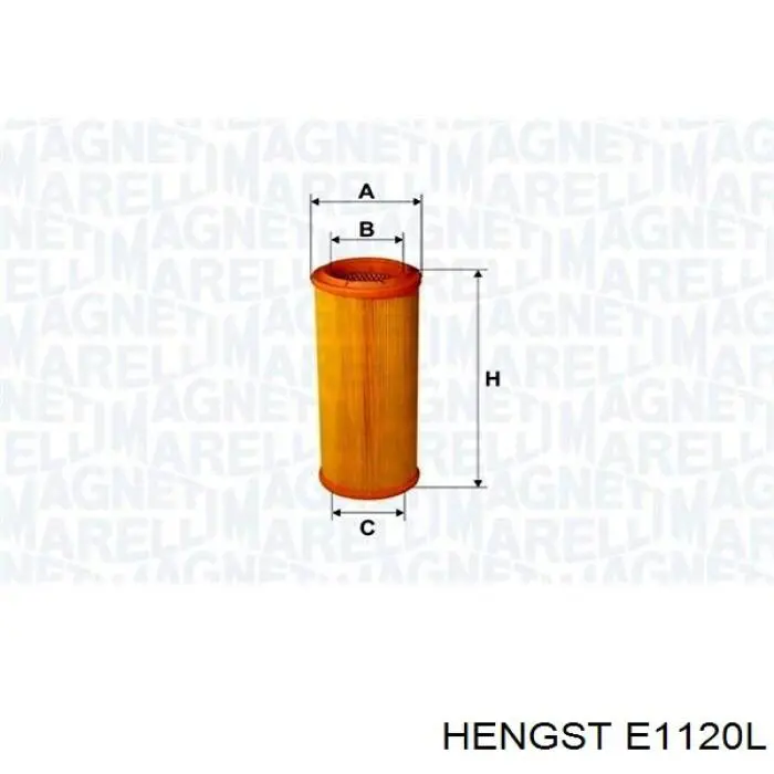 Елемент повітряного фільтра Hengst E1120L ціна, від 10.96 USD