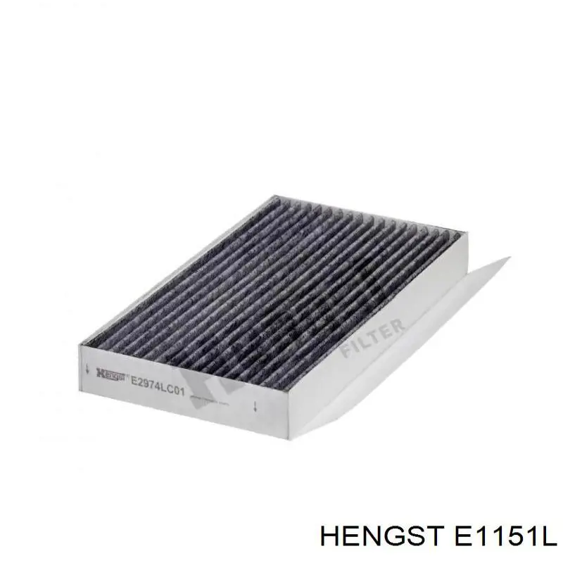 Повітряний фільтр E1151L Hengst