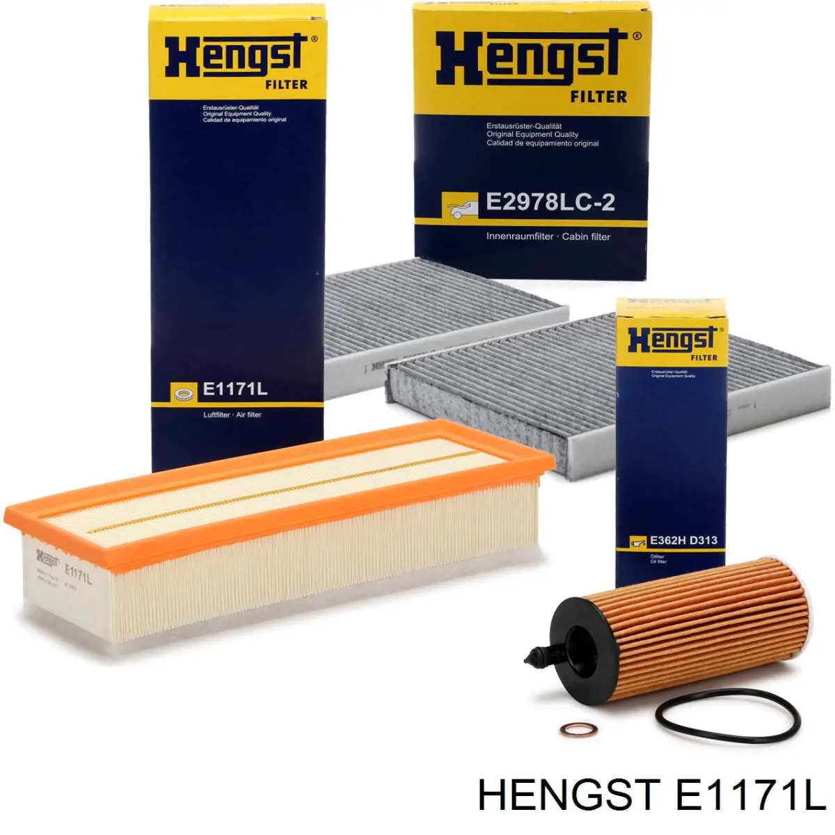 Повітряний фільтр E1171L Hengst