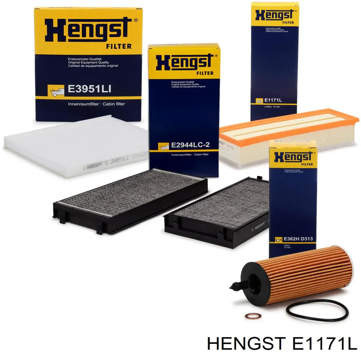 Фільтр повітряний Hengst E1171L