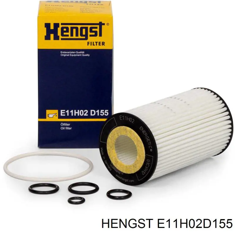 Фільтр масляний Hengst E11H02D155