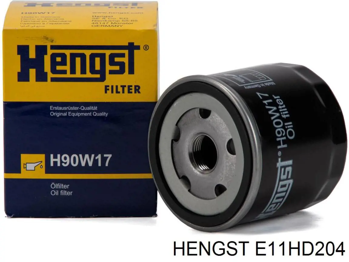 Масляний фільтр E11HD204 Hengst