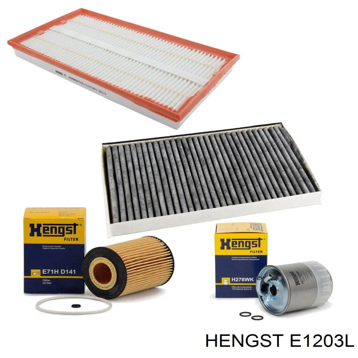 Купити E1203L Hengst Автомобільний фільтр повітря