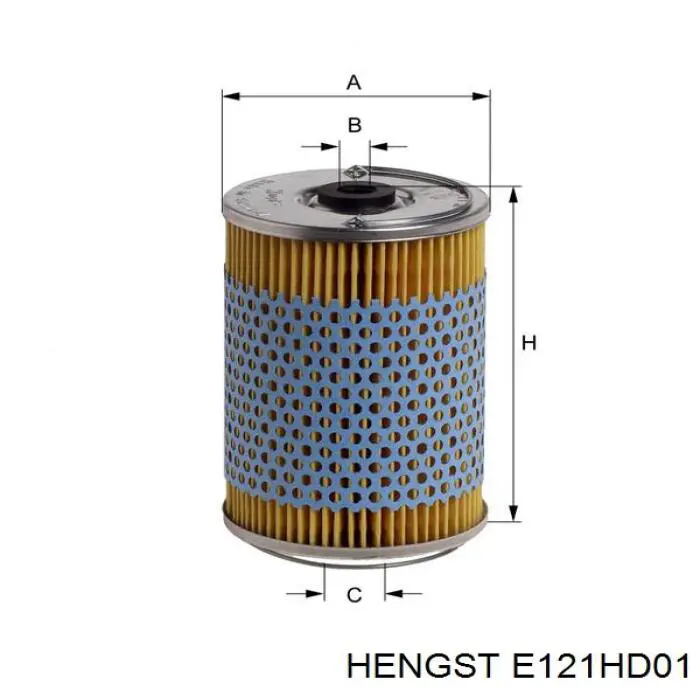 E121HD01 Hengst фільтр масляний