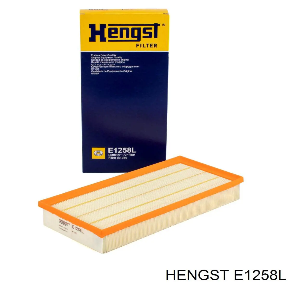 Повітряний фільтр E1258L Hengst