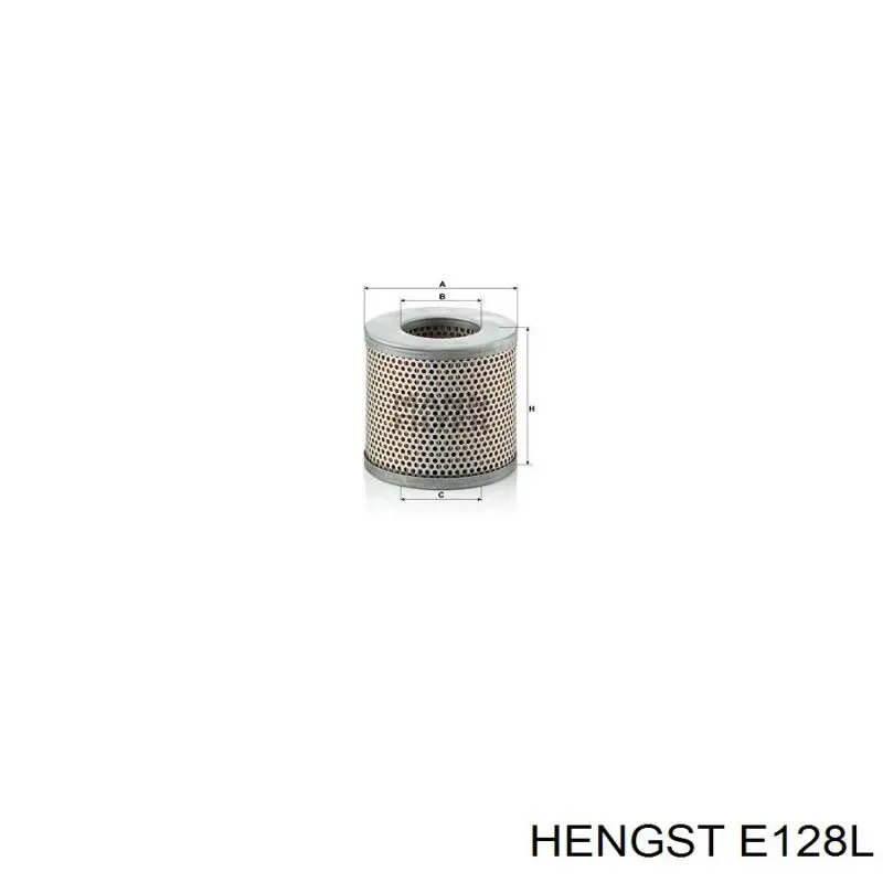 Фільтр повітряний Hengst E128L