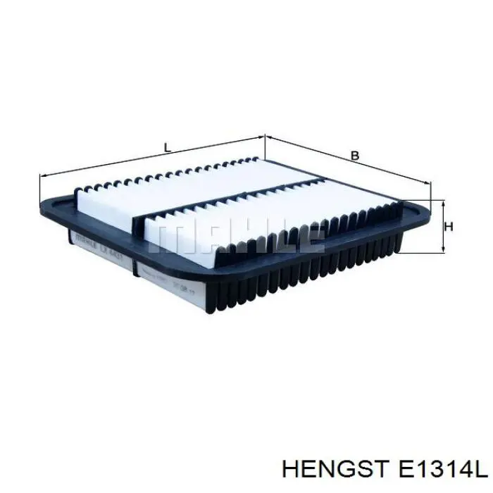 Купити E1314L Hengst Автомобільний фільтр повітря