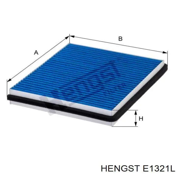 Фільтр повітряний Hengst E1321L
