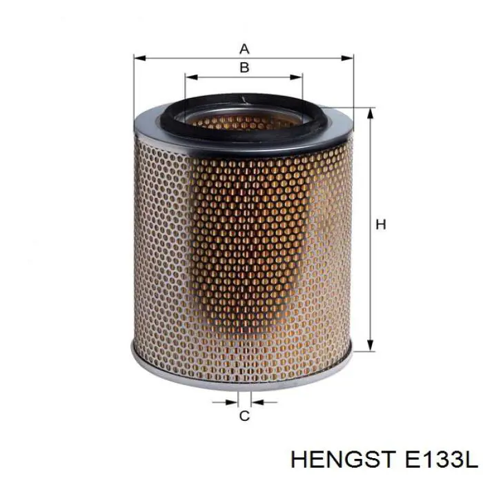 E133L Hengst фільтр повітряний