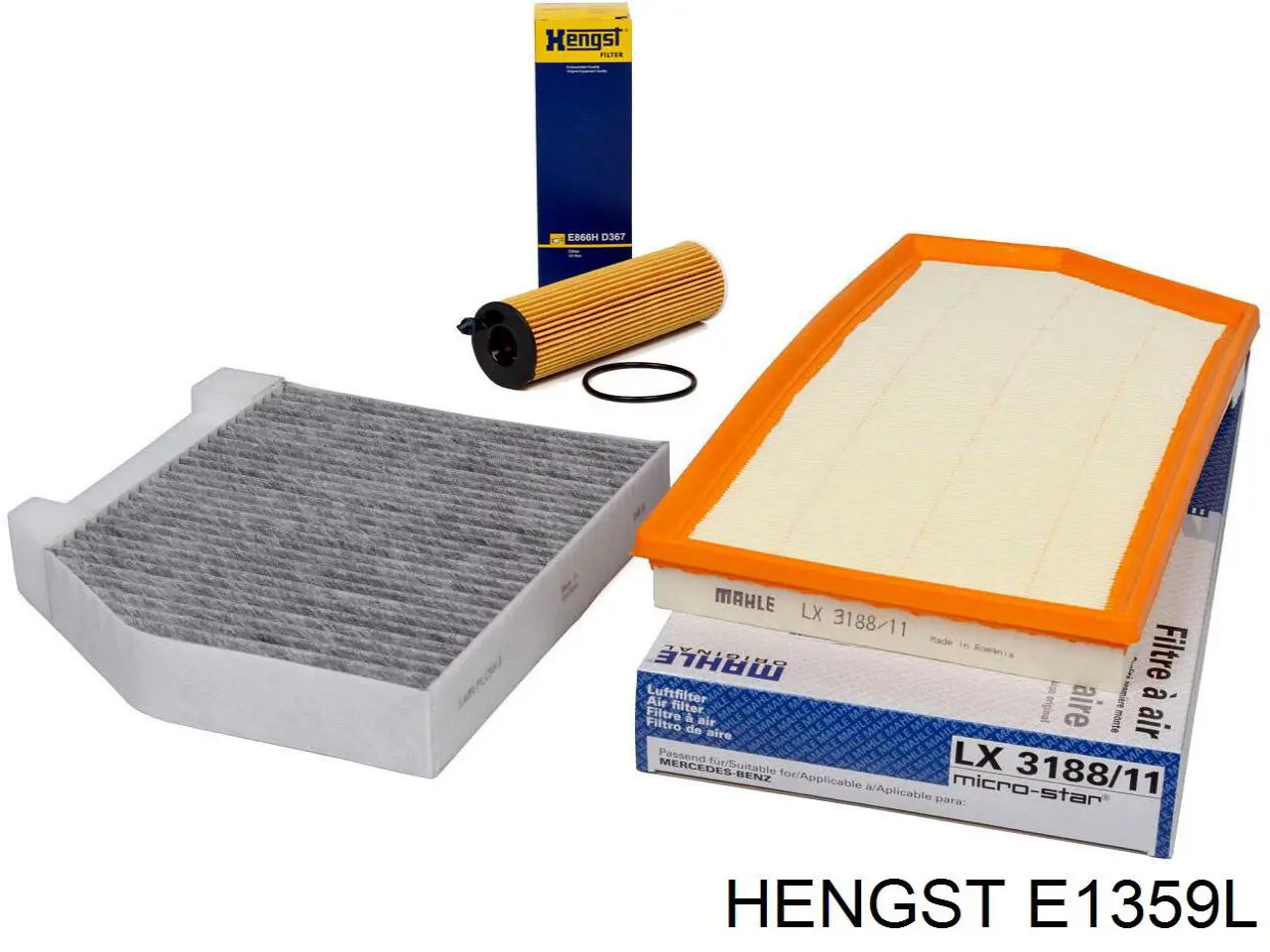 Повітряний фільтр E1359L Hengst