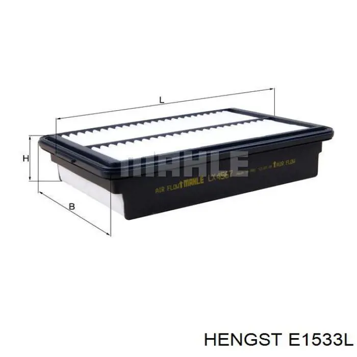Повітряний фільтр E1533L Hengst