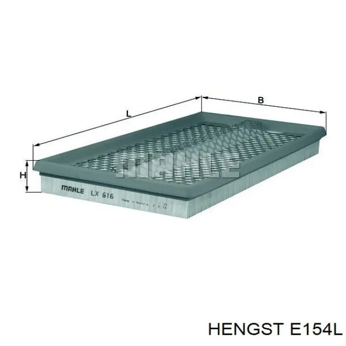 A0030944604 Mercedes Повітряний фільтр двигуна