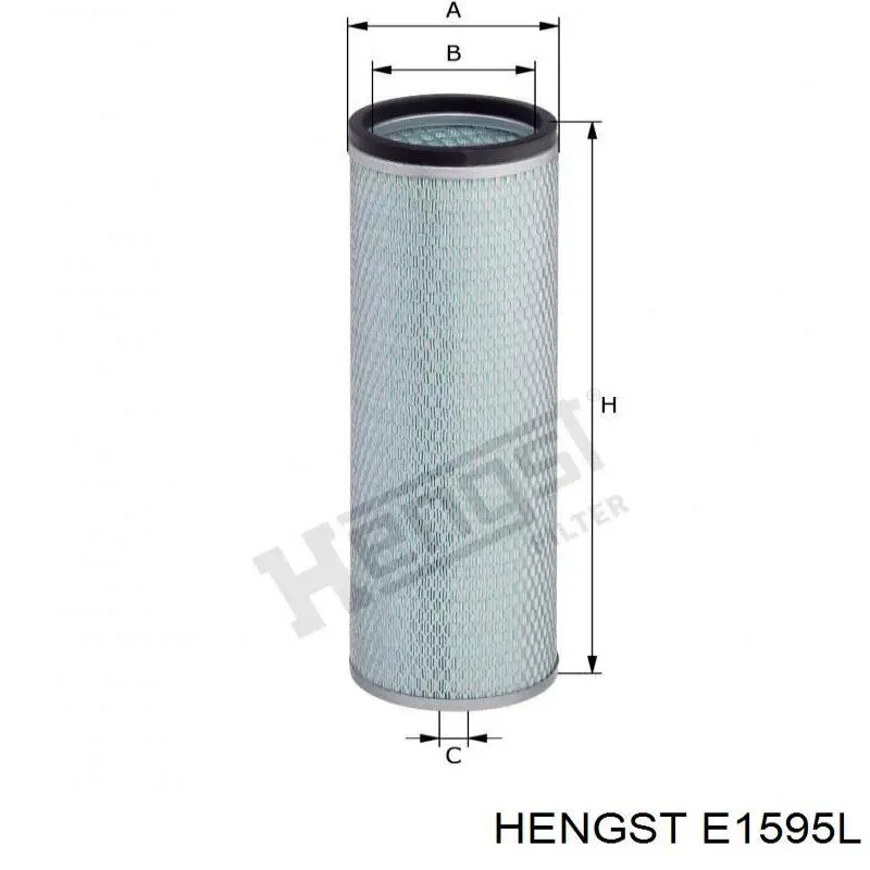 Фільтр повітряний E1595L Hengst