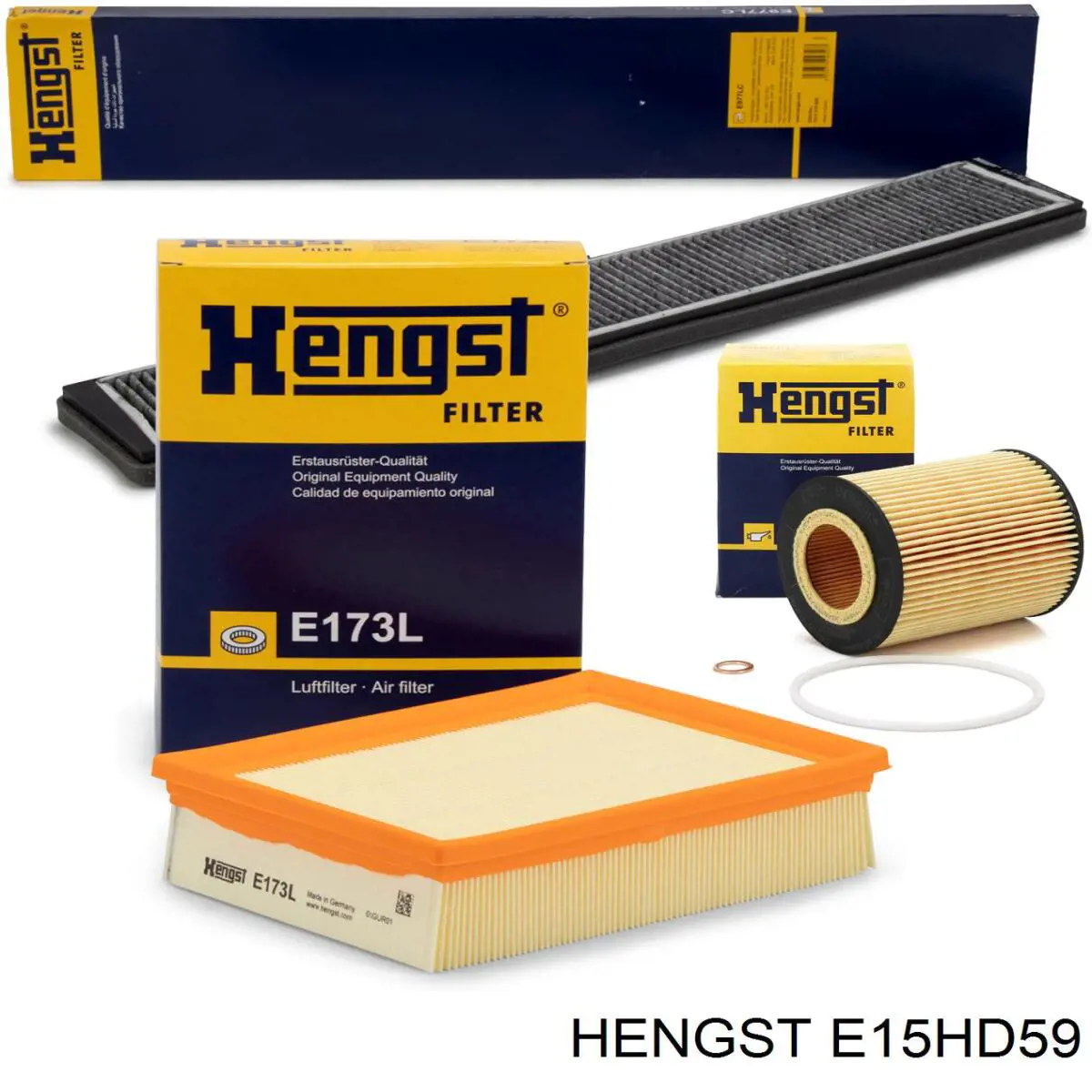 Купити E15HD59 Hengst Фільтр очищення масла відцентровий