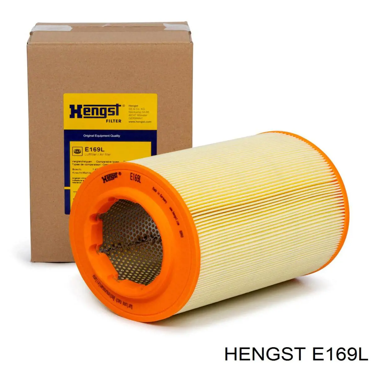 Купити E169L Hengst Автомобільний фільтр повітря