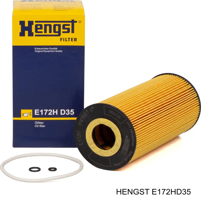 Масляний фільтр двигуна Hengst E172HD35 ціна, від 6.57 USD