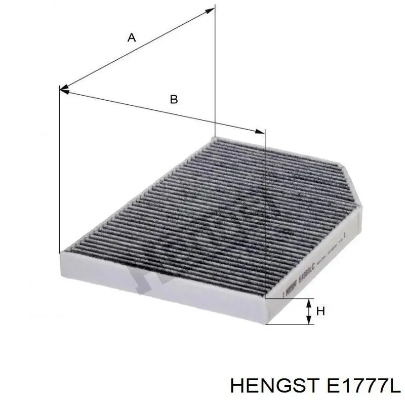 Фільтр повітряний Bosch F026400692