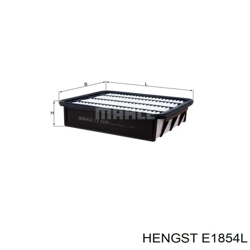 Повітряний фільтр E1854L Hengst