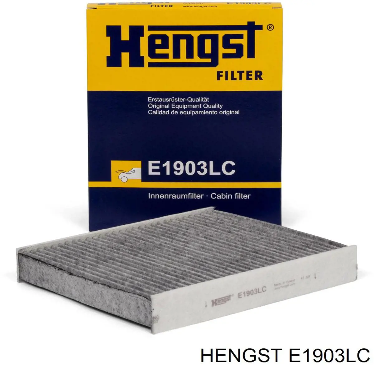 E1903LC Hengst фільтр салону