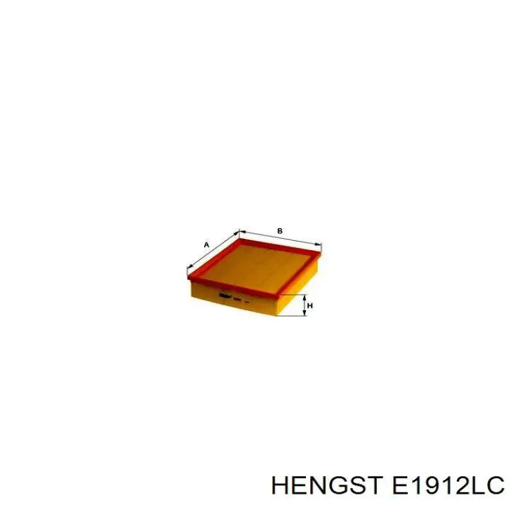 Фільтр салону E1912LC Hengst