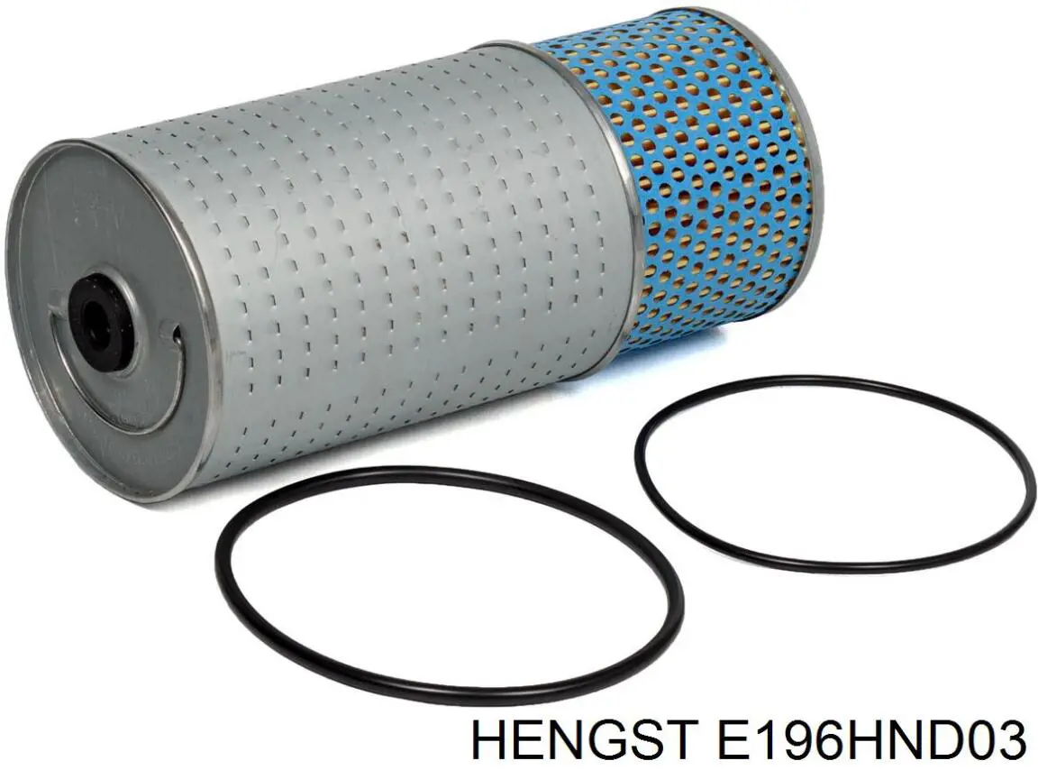 Масляний фільтр двигуна Hengst E196HND03 ціна, від 5.82 USD