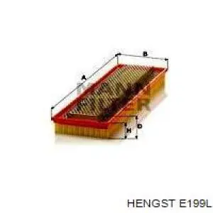Повітряний фільтр E199L Hengst
