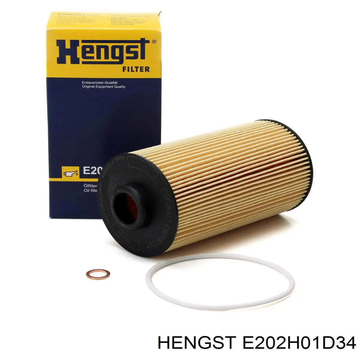 Масляний фільтр E202H01D34 Hengst