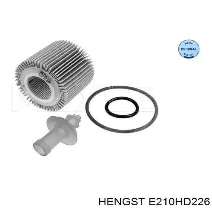 Масляний фільтр двигуна Hengst E210HD226 ціна, від 5.02 USD