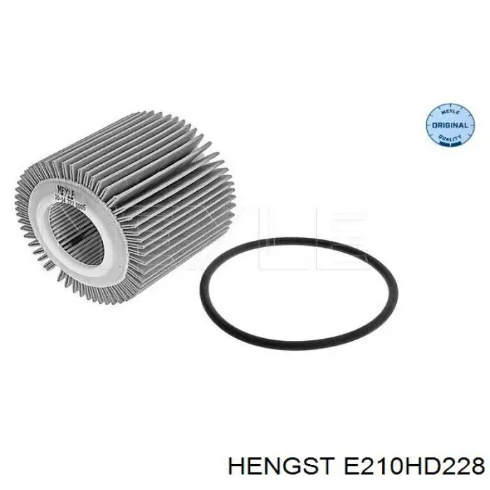Масляний фільтр двигуна Hengst E210HD228 ціна, від 4.69 USD