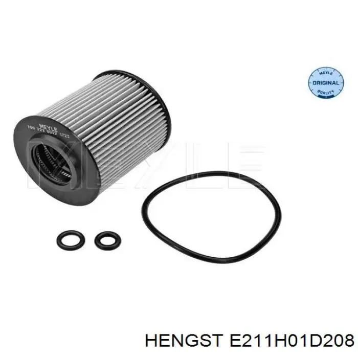 Масляний фільтр двигуна Hengst E211H01D208 ціна, від 6.62 USD