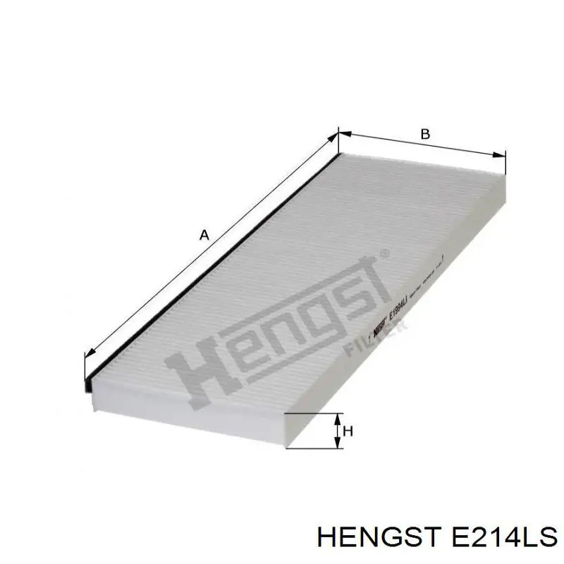 Повітряний фільтр E214LS Hengst
