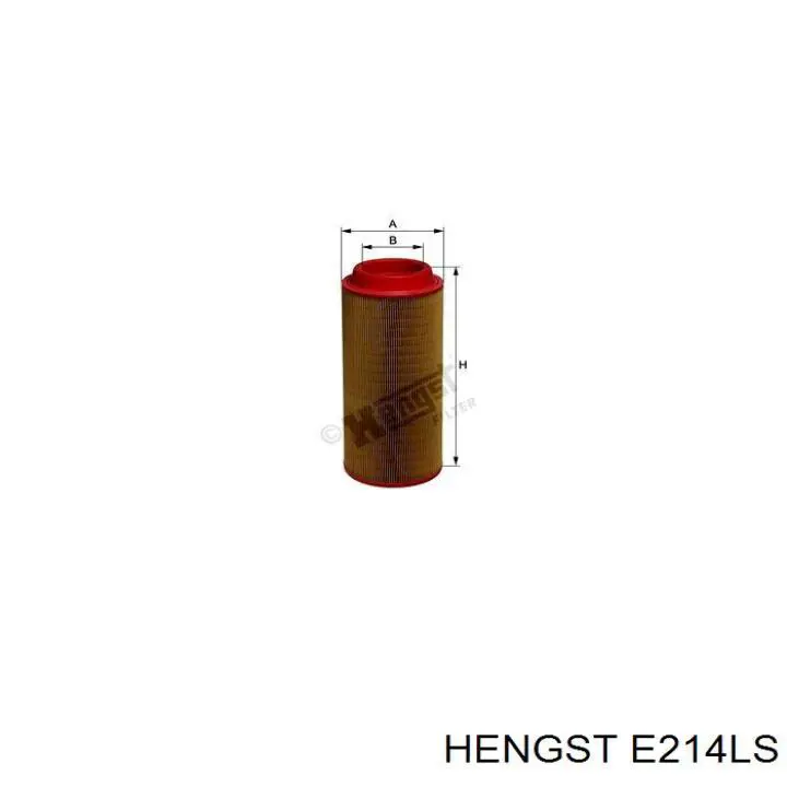Фільтр повітряний Hengst E214LS